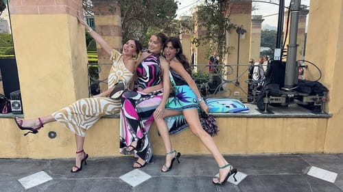 Customer photo review of Naughty Lady Satin Unique Print One Shoulder Irregular Hem Vacation Midi Dress