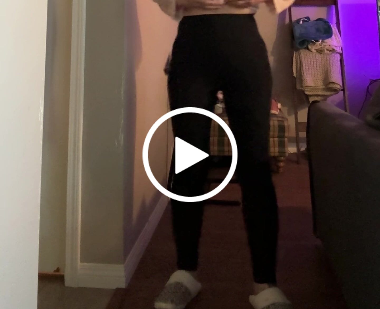 Customer video review of Ribbed Leggings