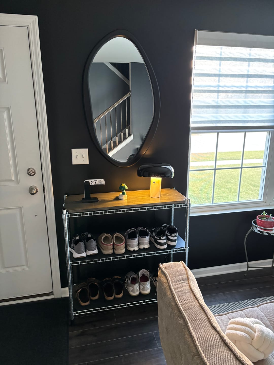 Customer photo review of Peanut Table Lamp