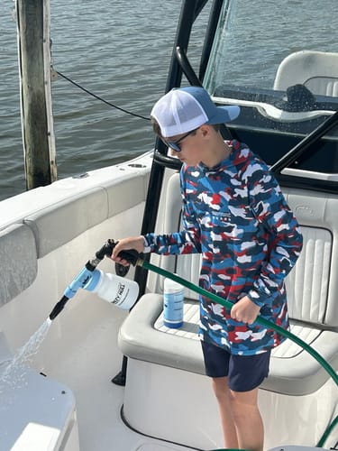 Customer photo review of Salt Rinse- Neutralizing Salt Wash- Engine Flush