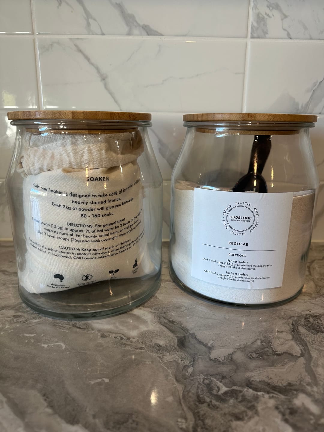 Customer photo review of Hudstone Pre Soaker