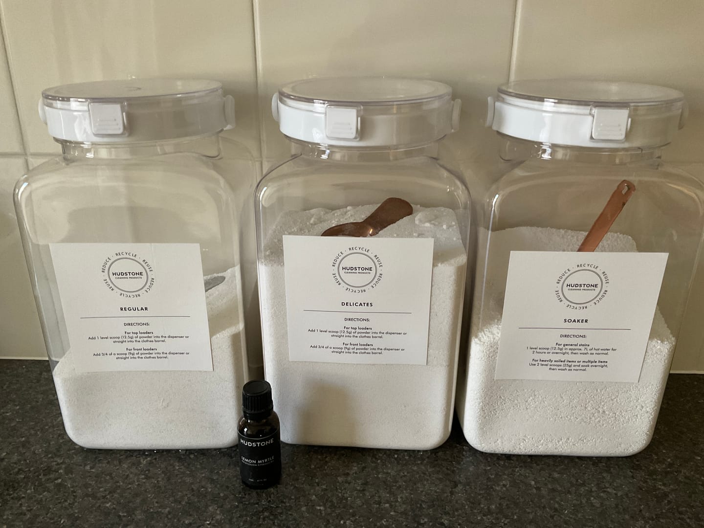 Customer photo review of Jar Labels