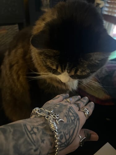 Customer photo review of Triple Moon Bracelet