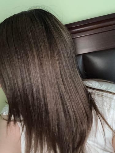 Reseña con foto de un cliente sobre Hair Power - Reparación Capilar 60 ml