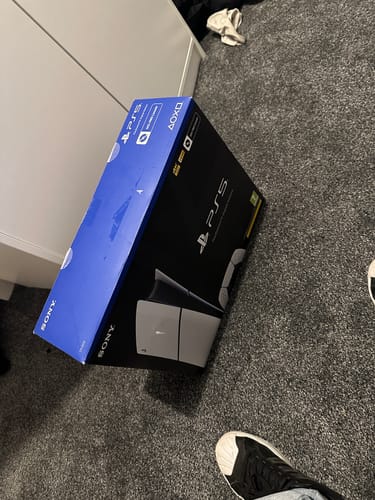 Customer photo review of Sony PlayStation 5 (PS5) - Digital Edition Slim Console