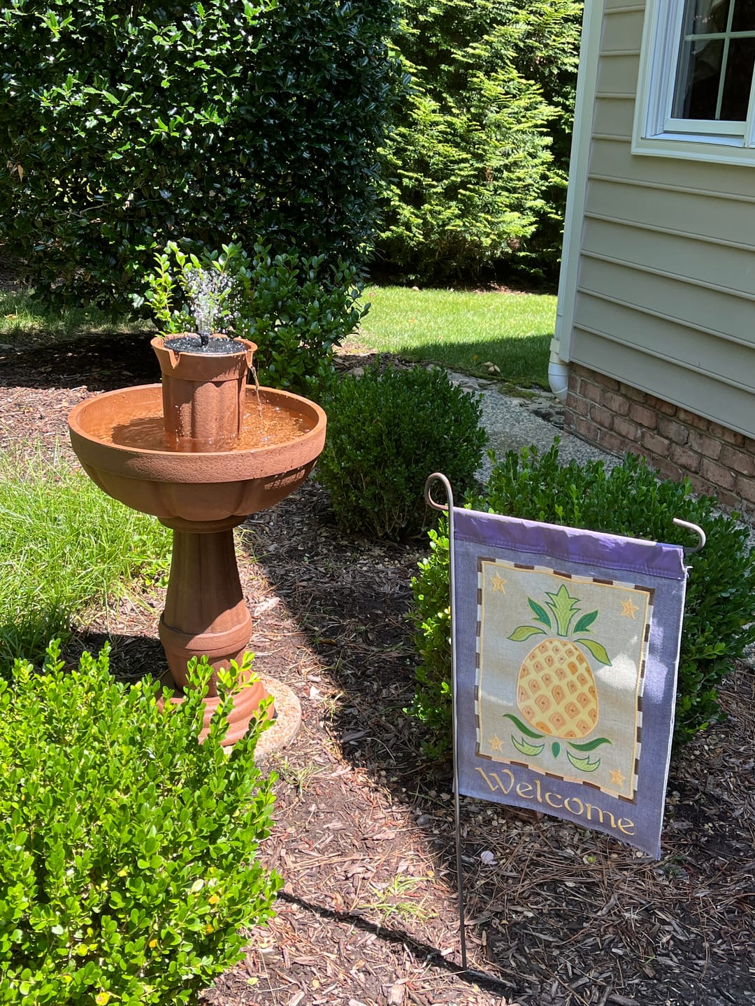 Customer photo review of Bari 5-In-1 Cordless Fluted Fountain