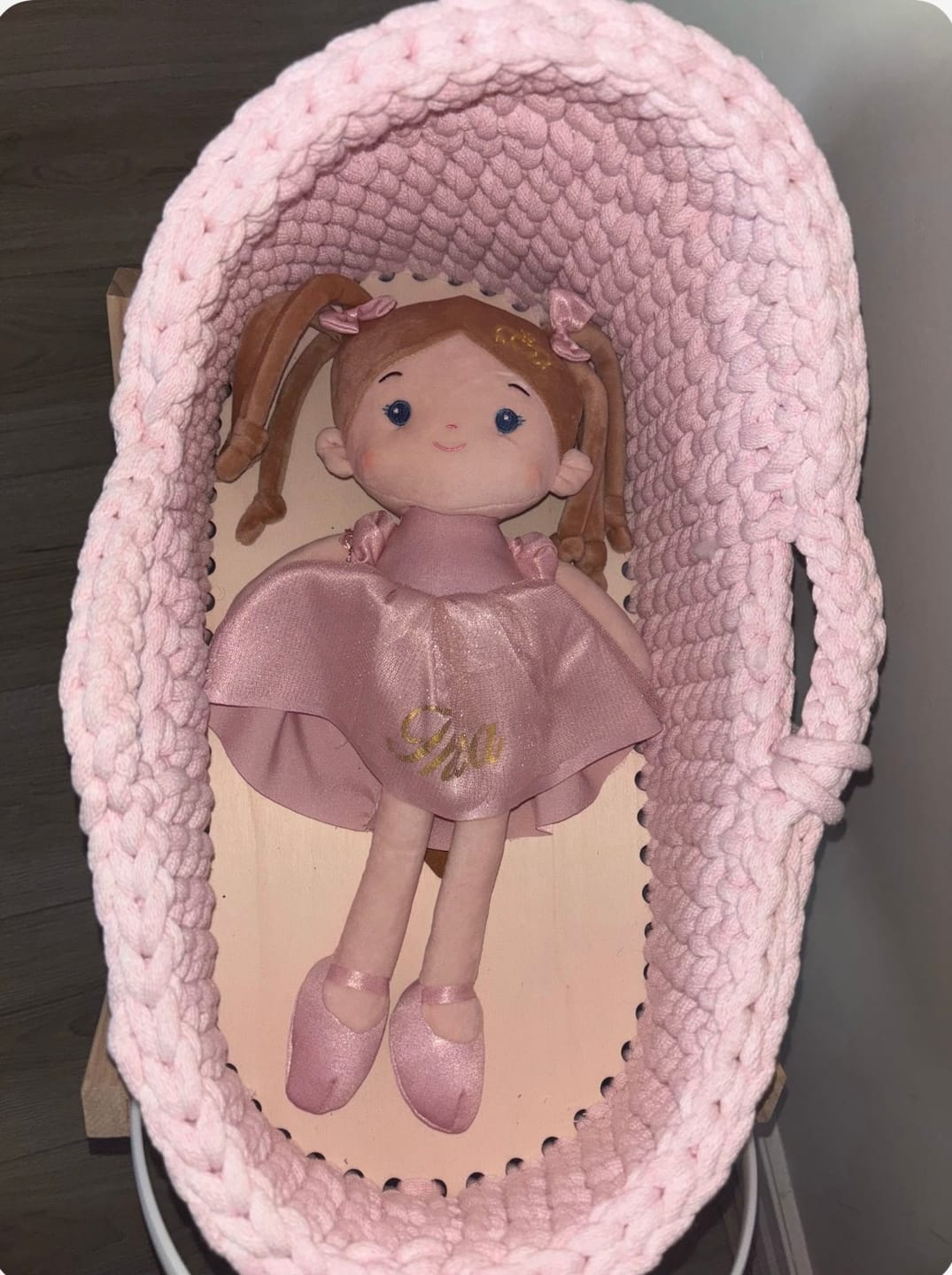 Customer photo review of Personalized Princess Coral