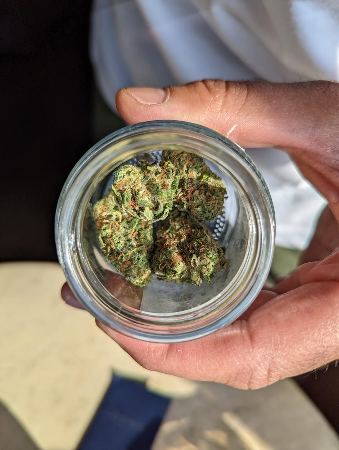 Customer photo review of AVENTUS8 THC-A Flower Blue Dream 3.5g - Sativa