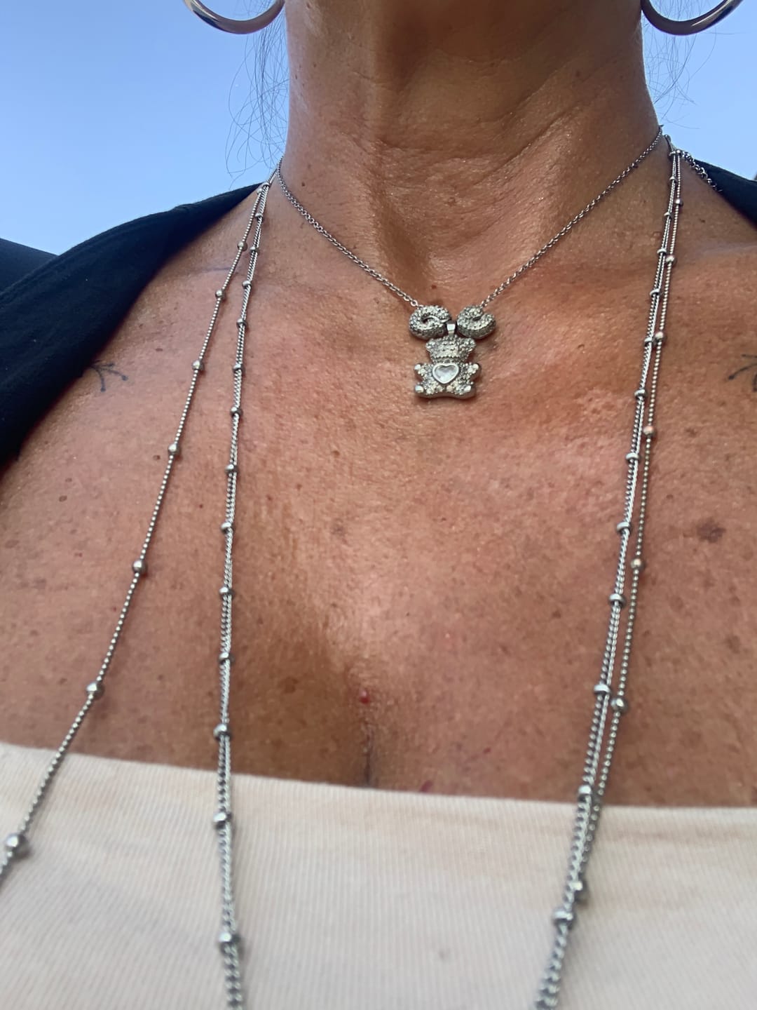 Customer photo review of Collana Teddy Mama