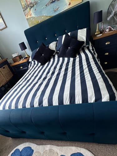 Customer photo review of Fabric Paint -- Blue