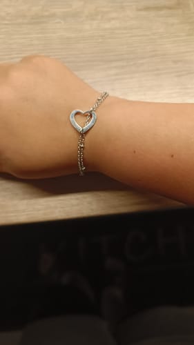 Customer photo review of Bracelet: Heartful