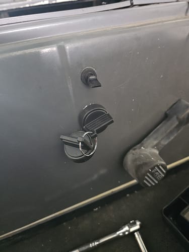 Customer photo review of 9ft Wiring Harness w/Keyswitch & Mount for HF Predator
