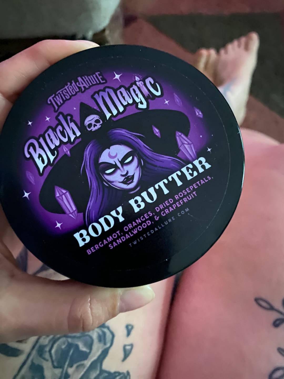 Customer photo review of Black Magic Body Butter
