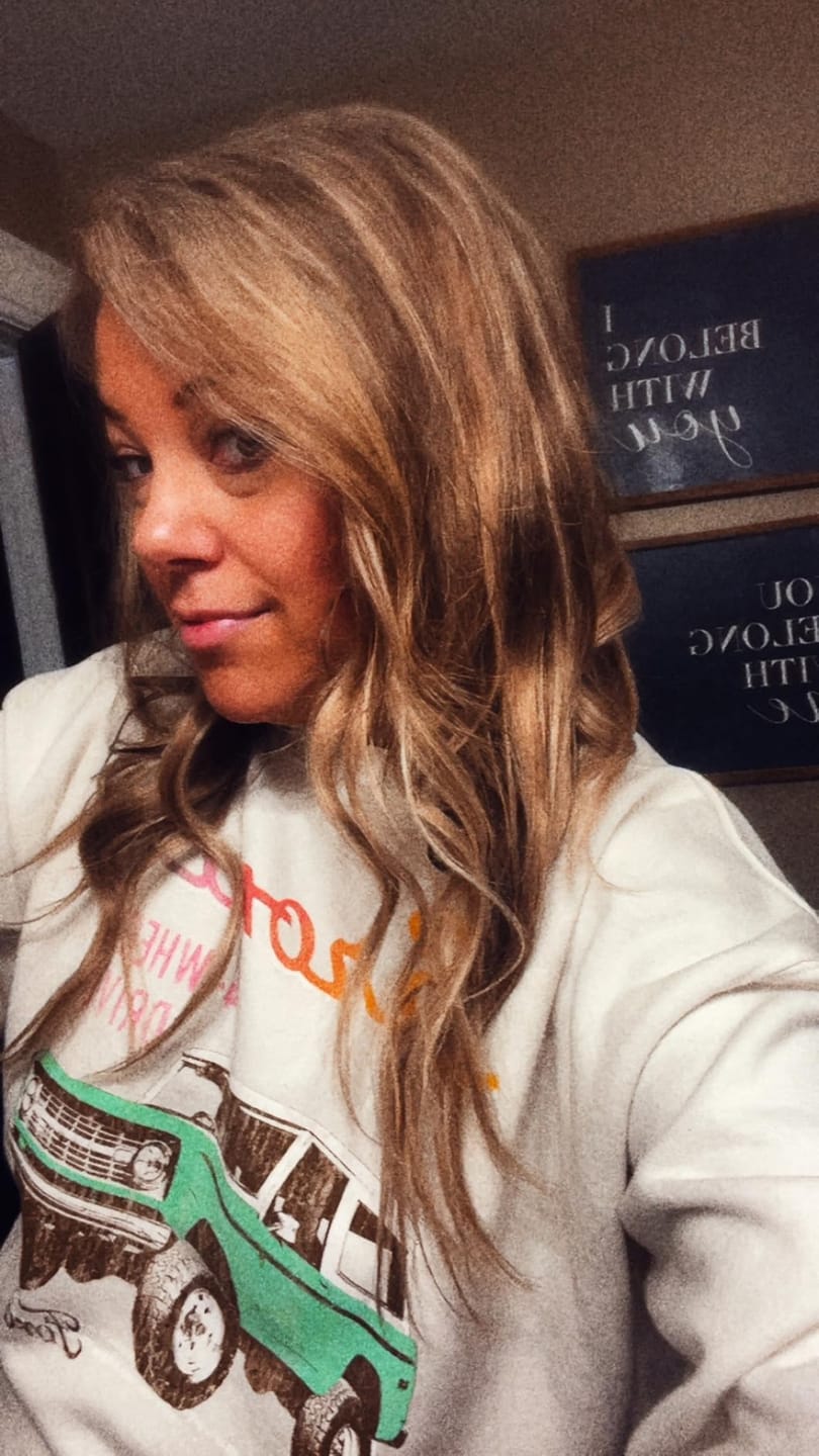 Customer photo review of 3x5 Inches Virgin Human Hair Toppers Mono Base Balayage Brown #4/27/4