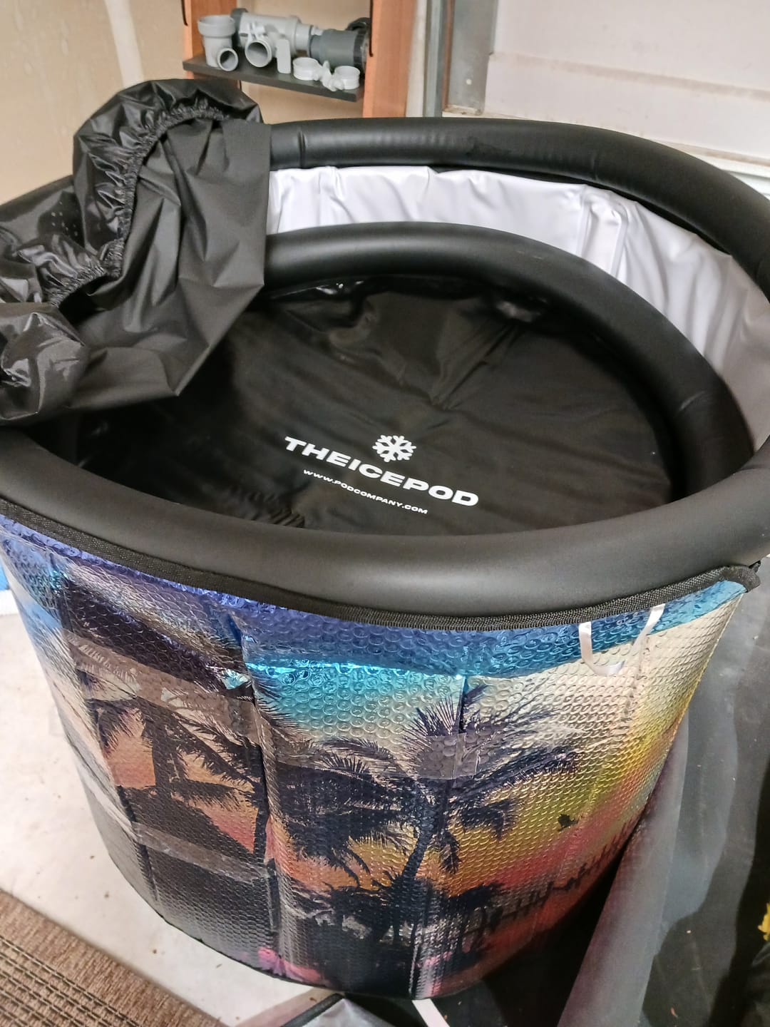 Customer photo review of Insulated Ice Pod Lid