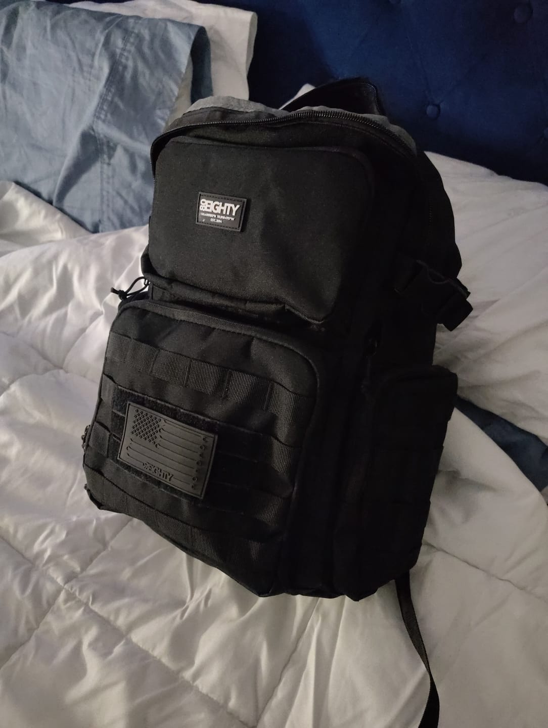 Customer photo review of 80Eighty® Commando Raven Backpack