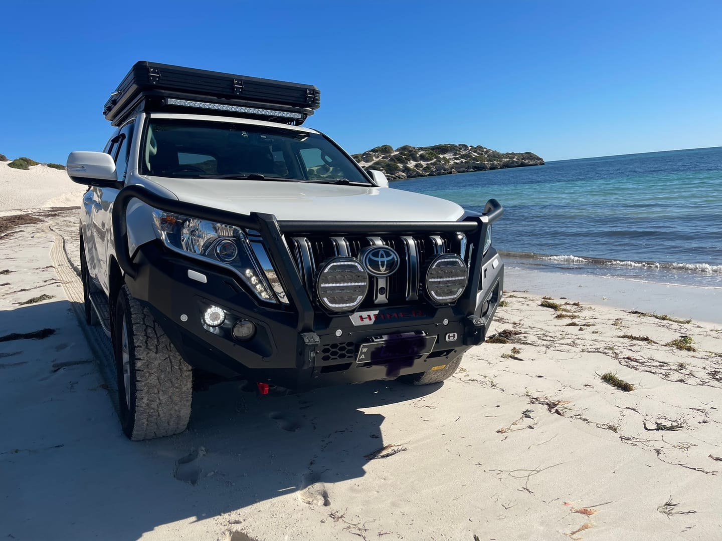 Customer photo review of Covert 9 Inch LED Driving Lights (PAIR W/HARNESS)
