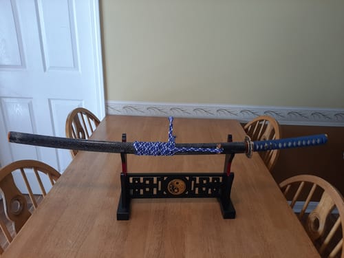 Customer photo review of Custom Katana