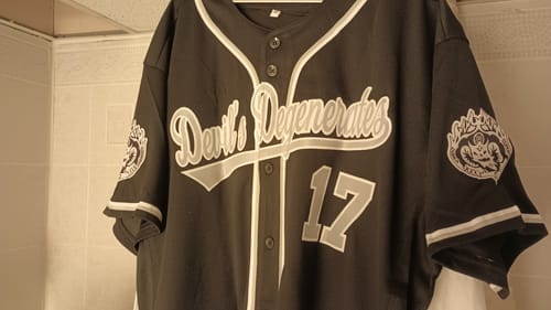 Customer photo review of Custom Baseball Jersey Stitched Personalized Baseball Sports Uniform For Men Women Boy