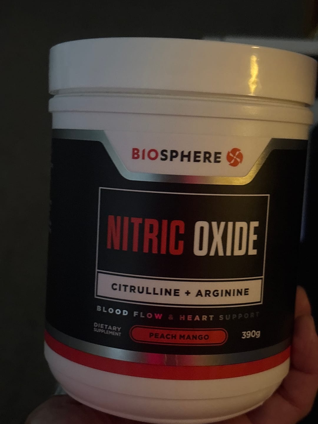 Customer photo review of Nitric Oxide