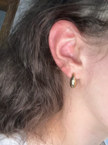 Customer photo review of Curved Mini Hoops