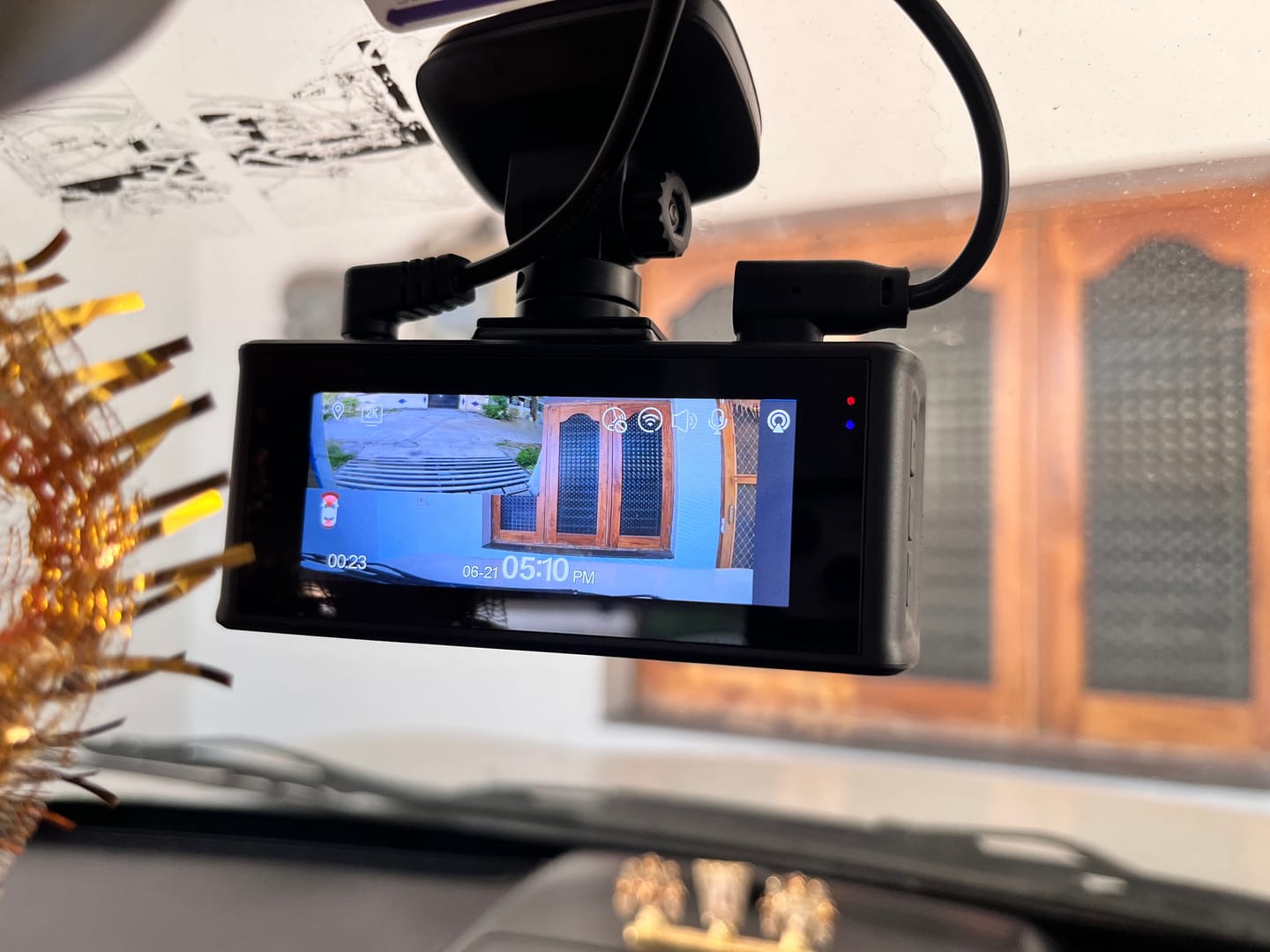Customer photo review of REDTIGER F7N Elite STARVIS 2 4K HDR Front and 1080p Rear Dash Cam