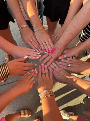 Customer photo review of Swim Against The Current Ring