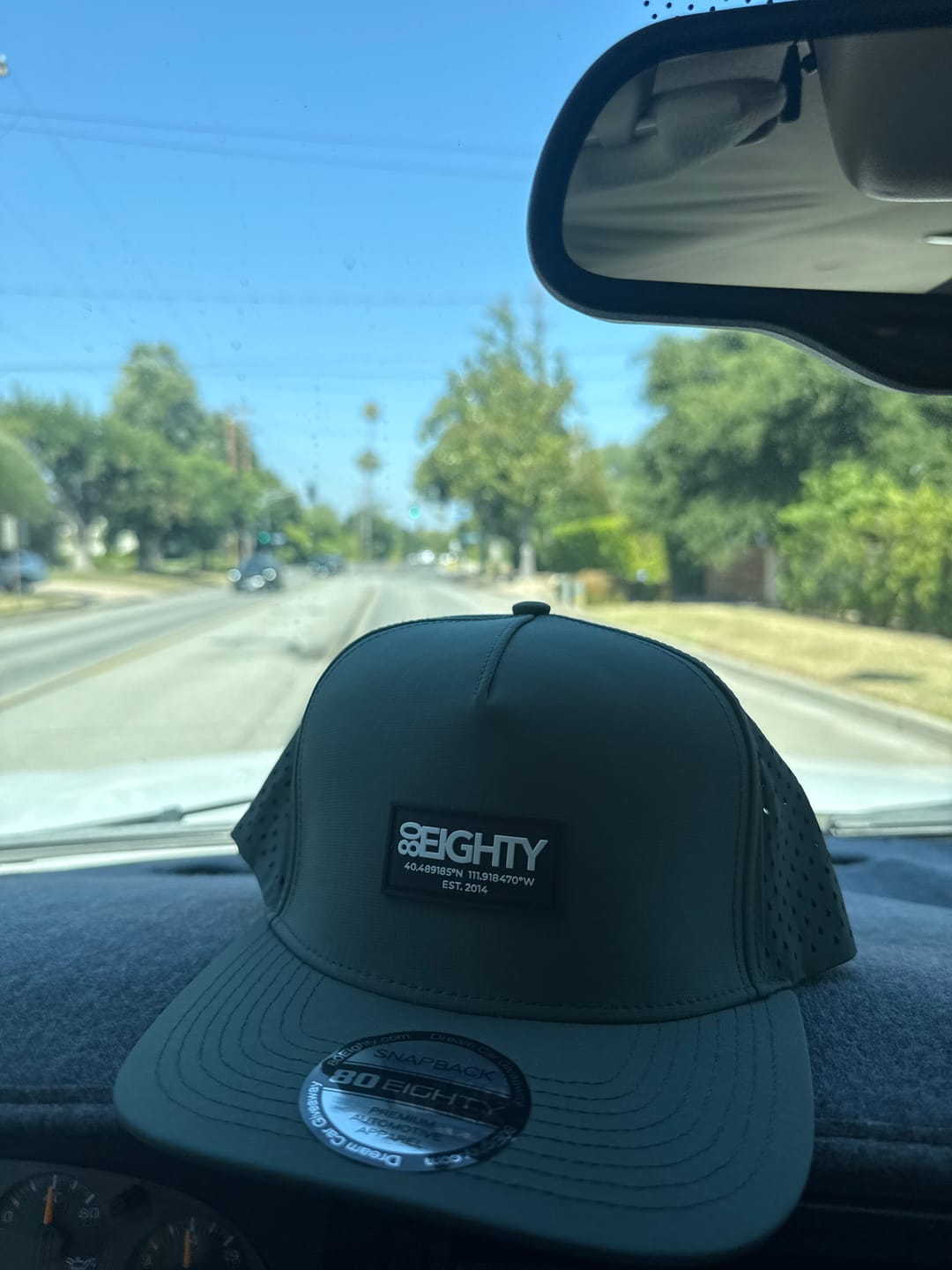 Customer photo review of 80Eighty® HQ SteelGreen Hat