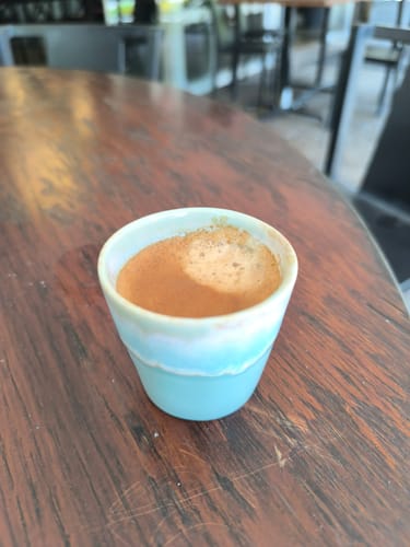 Customer photo review of מארז שלישיית כוסות אספרסו – סדרת ים