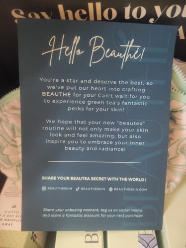 Customer photo review of Sérum Élixir de BeauTHÉ - Huile sèche
