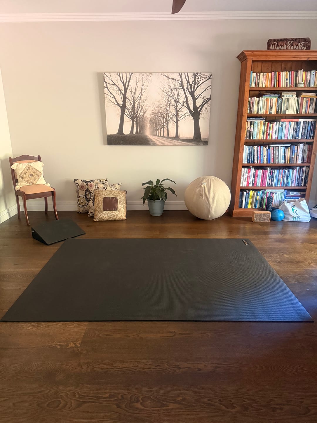 Customer photo review of Miramat® Mega - 214cm x 153cm - Very Large Exercise Mat - In Stock