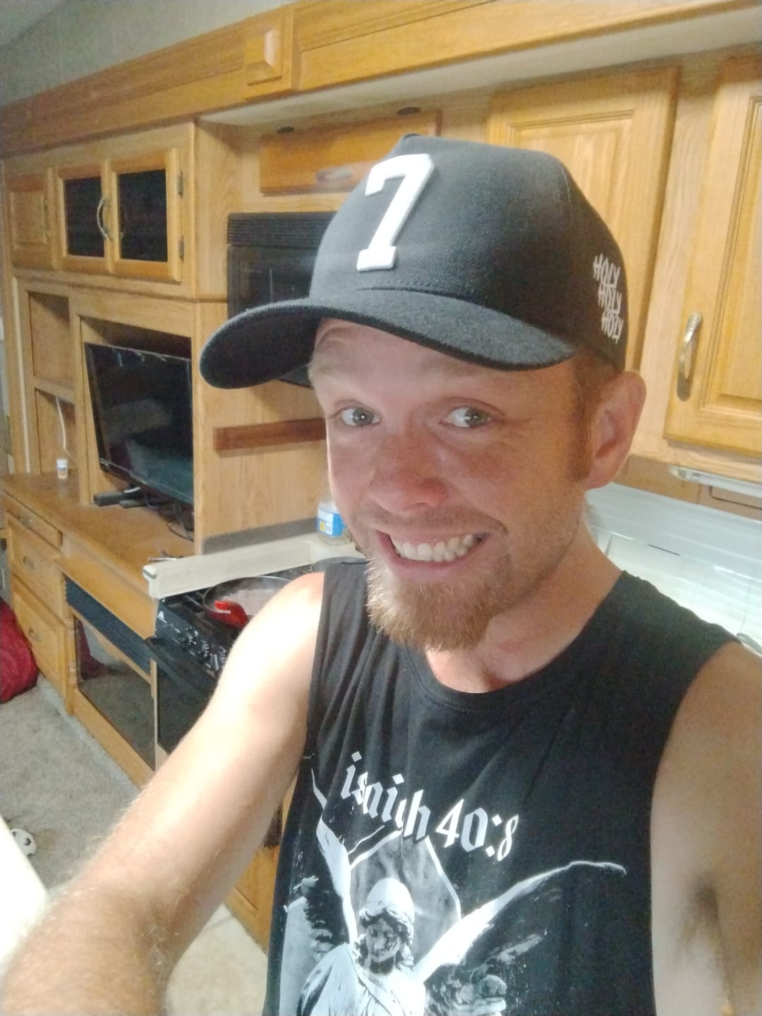 Customer photo review of [PRE-ORDER - SHIPS JUNE 20TH] ‘7’ Premium Wool Blend SnapBack - Black/White