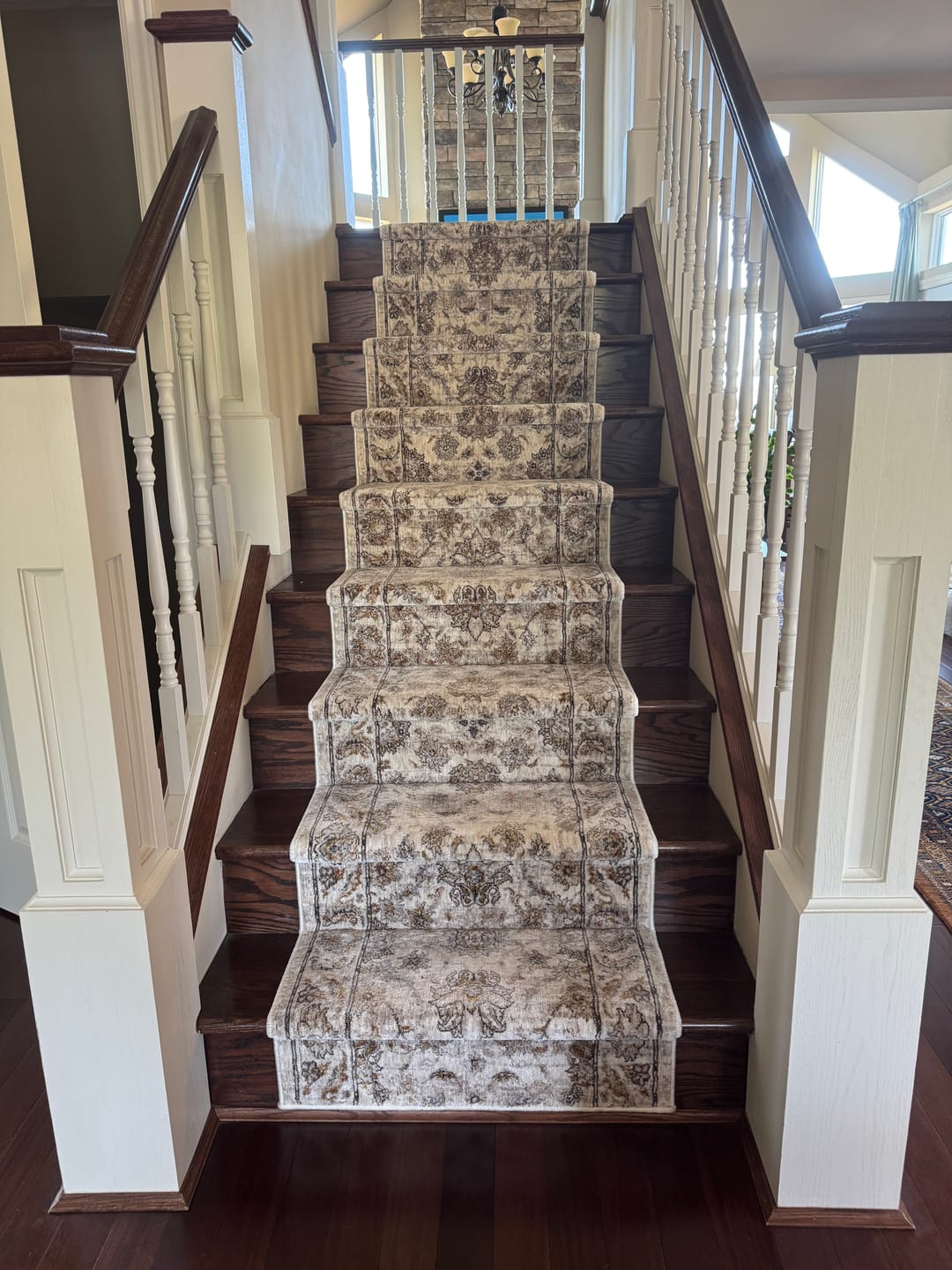 Customer photo review of Cambridge Light Stair Runner