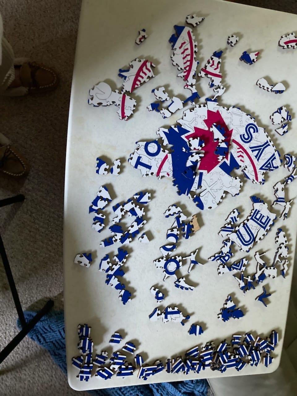 Customer photo review of Toronto Blue Jays™ - Wooden Puzzle