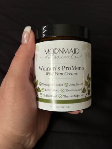 Customer photo review of ProMeno Women's Wild Yam Cream (6oz)