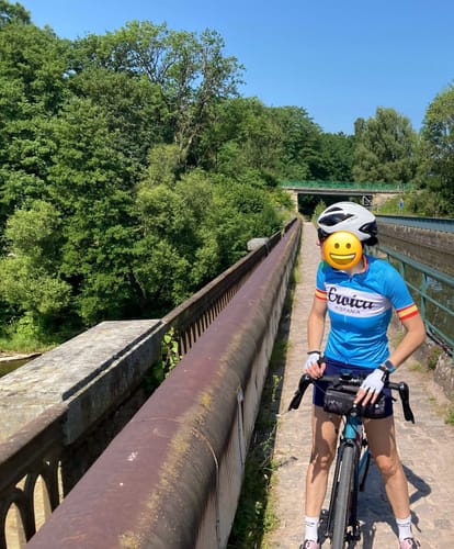 Customer photo review of Eroica Retro Short Sleeve Cycling Jersey