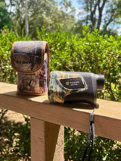 Customer photo review of TideWe Camo Deer Hunting Rangefinder 700/1000Y Laser Range Finder