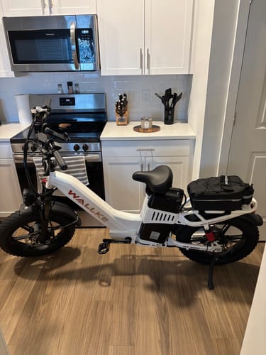Customer photo review of 2025 Wallke H7 Step-Thru | 3200W Ebike 60Ah Battery