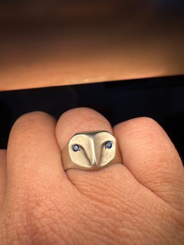 Gabi M. owl ring review