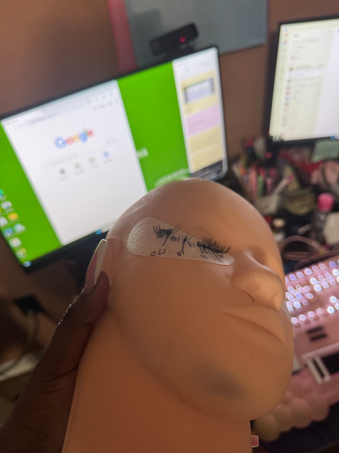 Customer photo review of Cashmere Lashes - 0.07MM