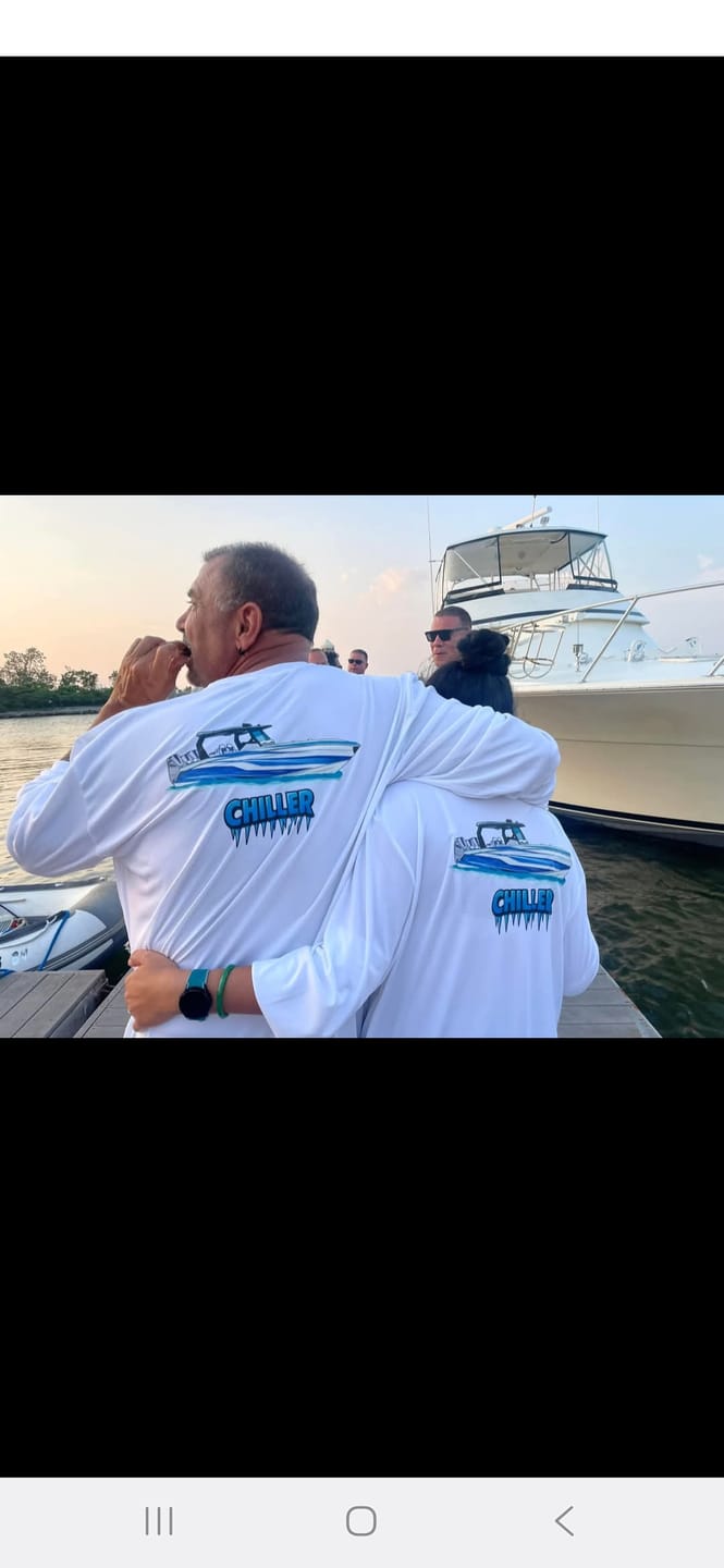 Customer photo review of Custom Digital Boat Artwork