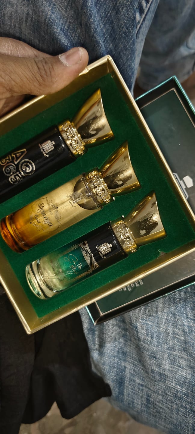 Customer photo review of Legendary Gift Set 3 Pcs Set of Premium Perfume Spray