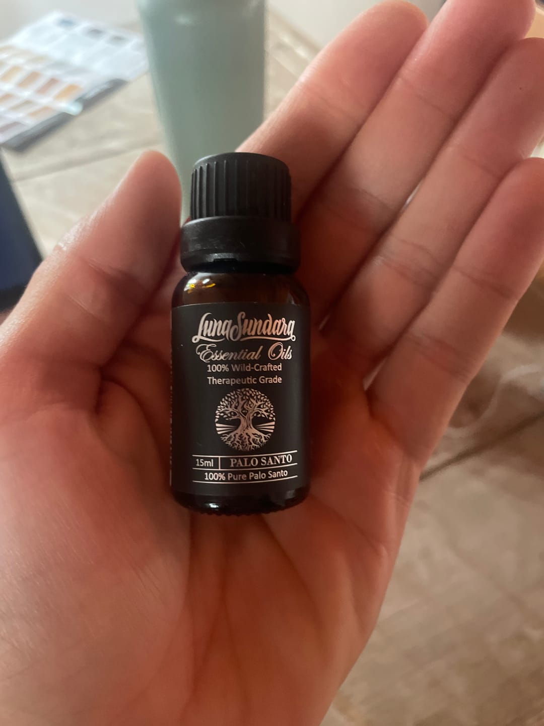 Customer photo review of Palo Santo Essential Oil Peruvian 100% Pure Wildcrafted