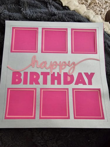 Customer photo review of Crafting Memories SVG Mega Bundle