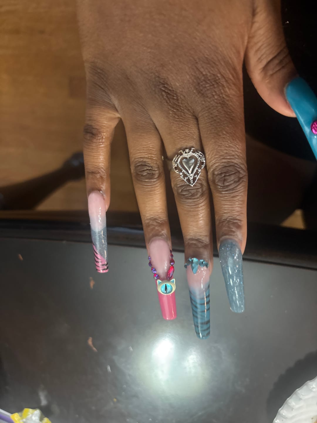 Customer photo review of ANTIQUE HEART RING