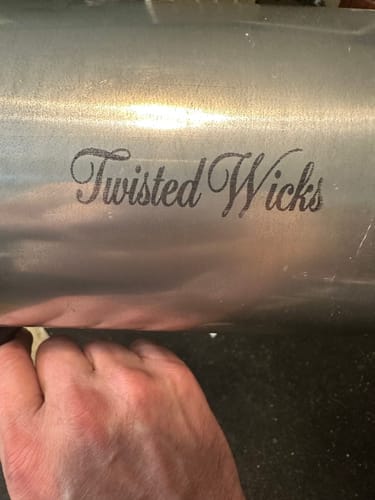 Customer photo review of Business Pack: Handheld Printer + 2 Ink Cartridges