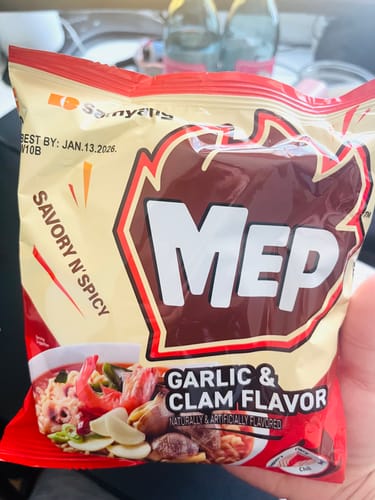 Customer photo review of [Samyang] Mep - Garlic & Clam 110g*4pk