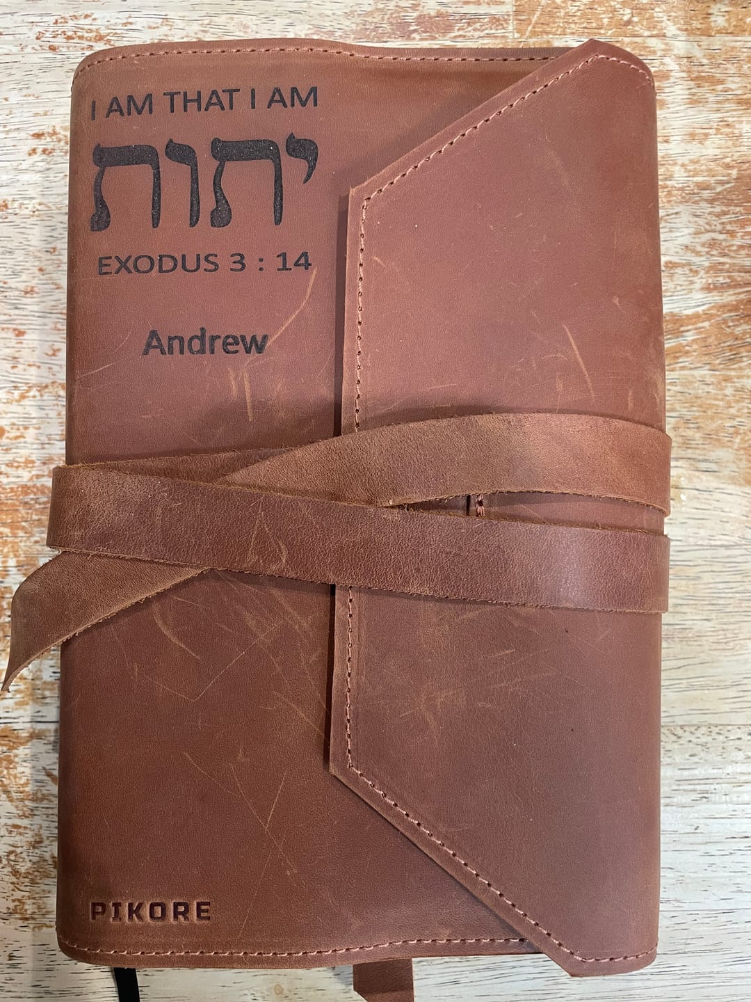 Customer photo review of Bible Cover