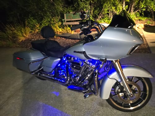 Customer photo review of Easy Install Moto LED Light Kit