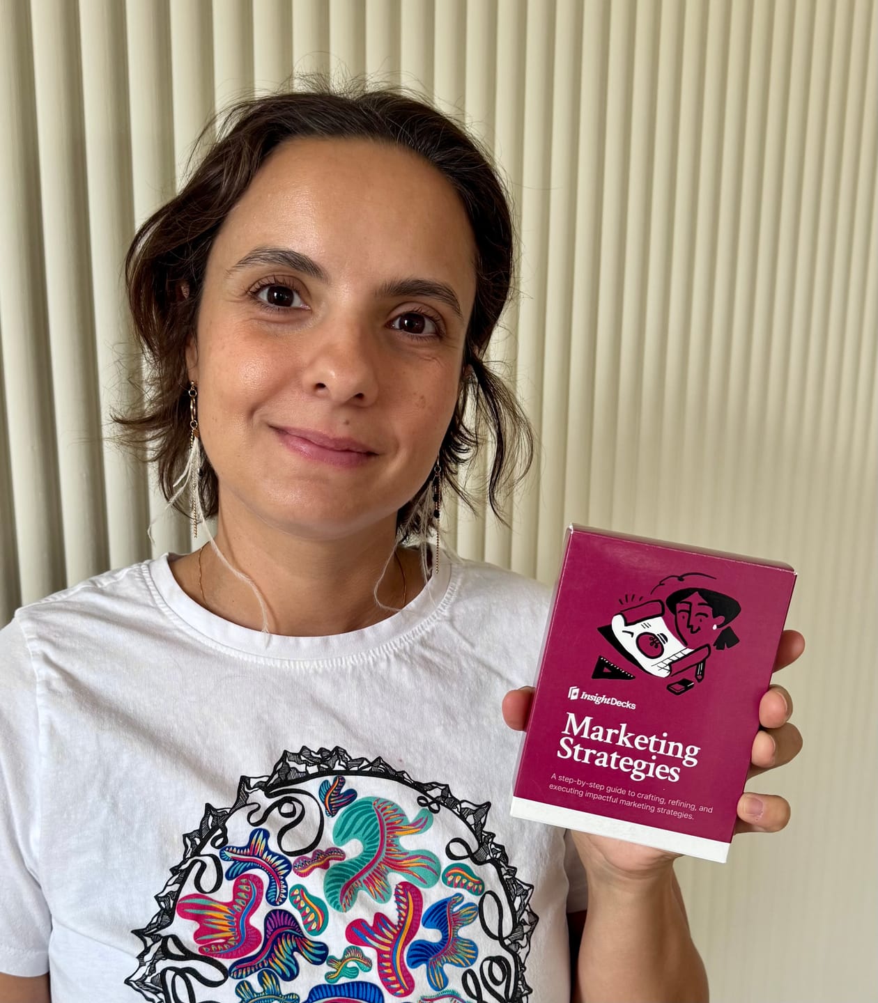 Customer photo review of Marketing Strategies Card Deck